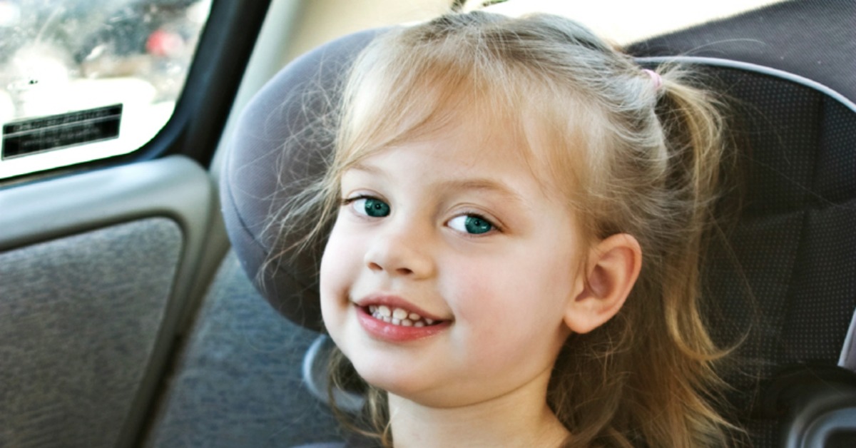 I notice too many children sitting in the front seat, or in the rear of the car with no booster. Children under 8th should sit on booster seat for safety